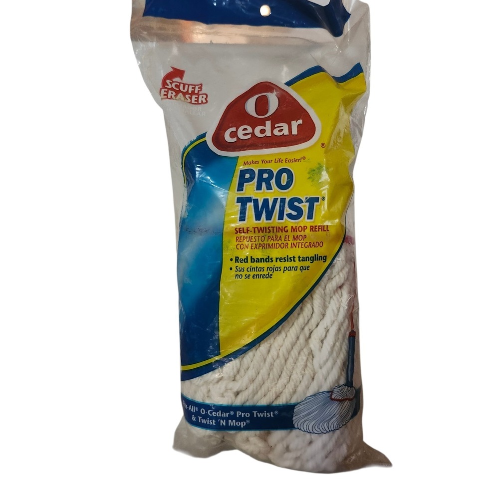O Cedar Pro Twist -Self Twisting Mop Refill Sealed NEW Pkg